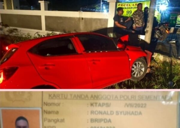 Buru-buru Mau Jenguk Ibu Sakit Bintara Dalmas Samapta Polres Pringsewu Wafat Kecelakaan