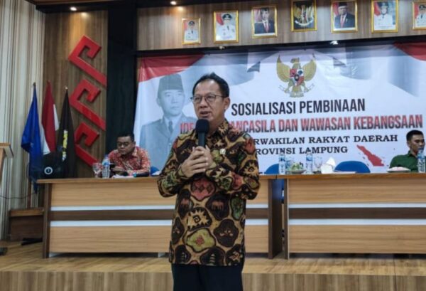 Ketua DPRD Sosialisasikan IPWK di SMAN 1 Bandar Lampung
