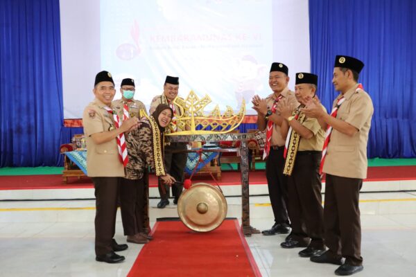Buka Kembaramu Nasional, Chusnunia Chalim Ingatkan Kepedulian Sosial Pramuka di Perguruan Tinggi