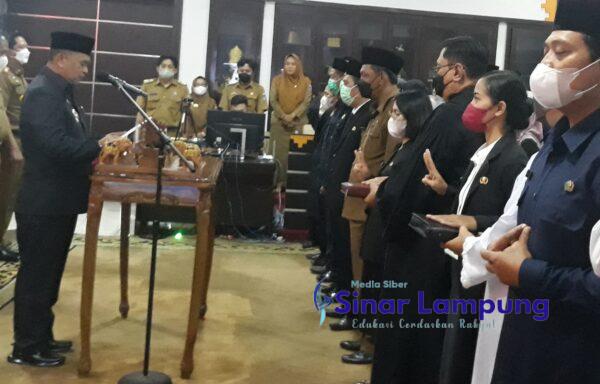 223 Pejabat Fungsional Pemkot Metro Dilantik