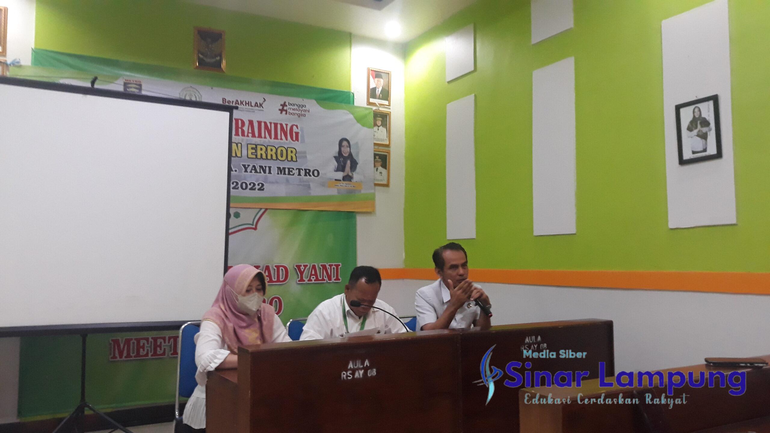 Kemenkes RI Tetapkan RSUD Ahmad Yani Metro Sebagai RS Pendidikan Utama