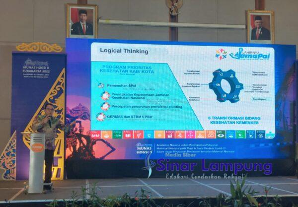Wahdi Kenalkan Program JAMA-PAI Pada Munas HOGSI Surakarta