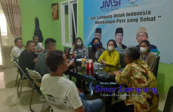 Artha Graha Kunker ke Sekretariatan JMSI Lampung