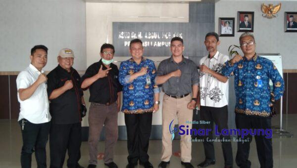 Direktur RSUDAM Terima Kunjungan Balasan JMSI Lampung