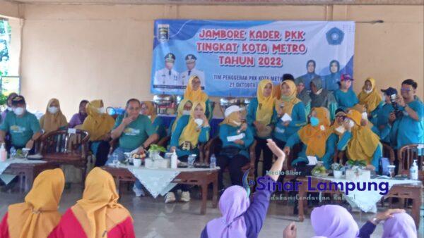 Jambore Kader PKK 2022 Kota Metro Dimeriahkan Berbagai Lomba dan Kuis