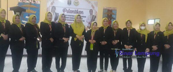 Pengurus PERWOSI Tingkat Kecamatan Se-Kota Metro Dikukuhkan