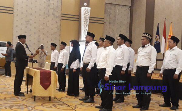 15 Anggota Panwaslu Kecamatan Se-Metro Dilantik