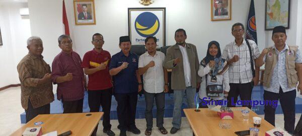 JARNIES Lampung Sowan Ke Kantor Nasdem