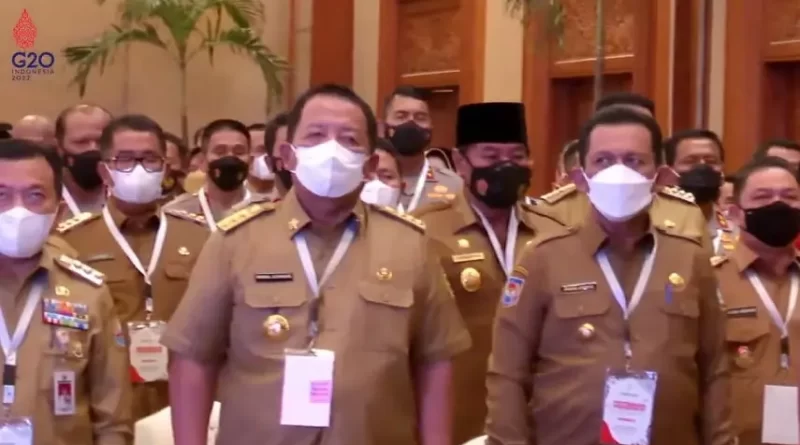 Gubernur Arinal Hadiri Pengarahan Presiden di Jakarta, Terkait Penanganan Inflasi