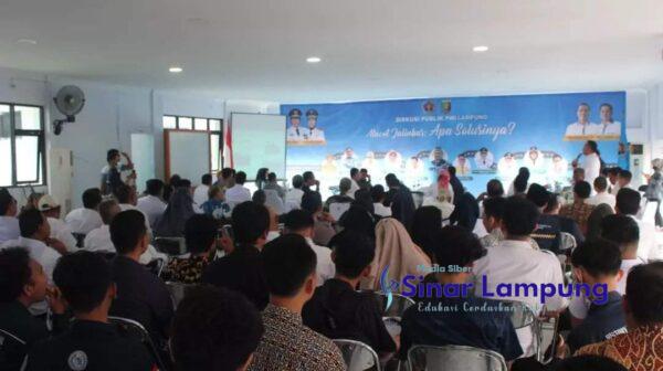Diskusi Publik PWI Lampung, Kepala BPJN: Pelebaran Jalinbar Terkendala Pembebasan Lahan