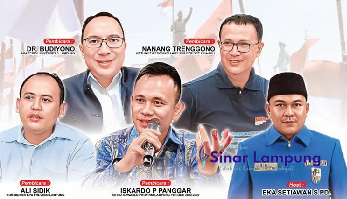 Ngopi Ala KNPI Lampung, Manifestasi Hadapi Pemilu dan Pilkada