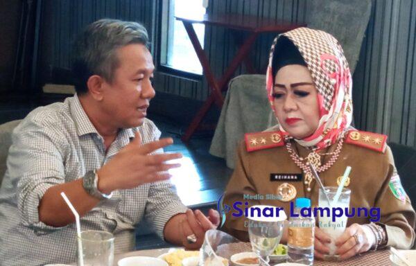 Kolaborasi Informasi Kesehatan JMSI Ngopi Bareng Pejabat Dinkes Lampung