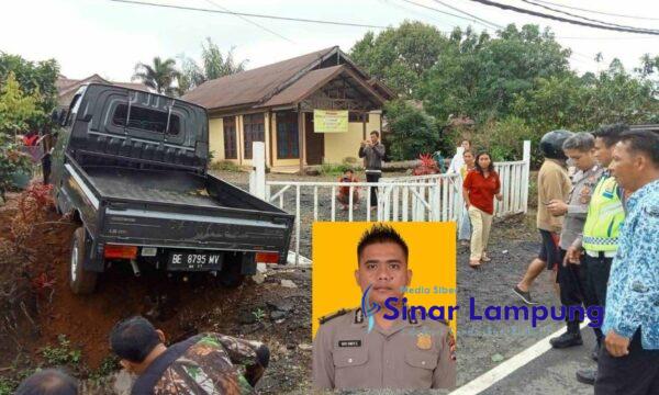 Keluar Mako Polres Ka SPK Polsek Balik Bukit Tewas Kecelakaan