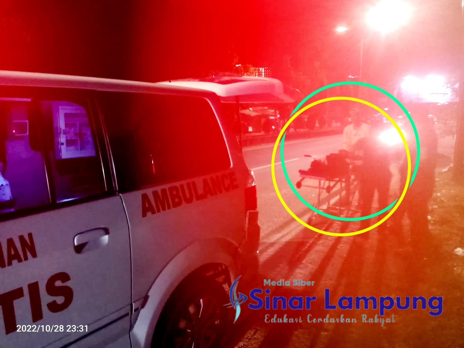 Pemuda Roboh Bersimbah Darah di Jalan Yossudarso Ada Pisau Tertancap di Mata