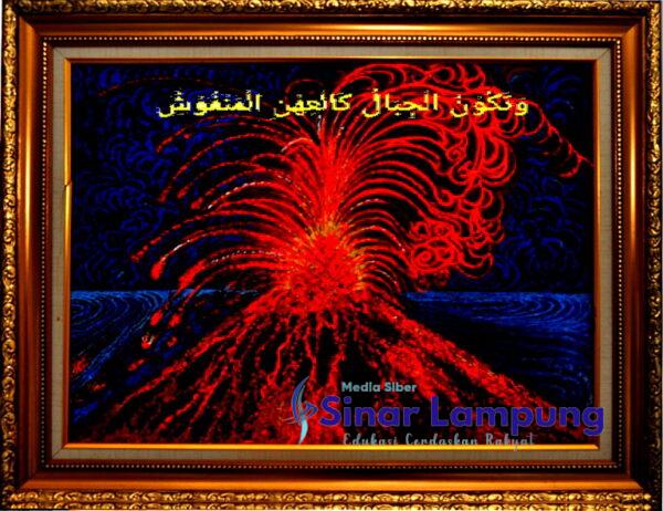 Lukisan Letusan Krakatau Ilustrasi Tentang Akhir Zaman ‘Seperti Bulu Yang Dihambur-hamburkan’