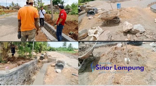 Proyek Drainase di Talang Lebar Asal Jadi?