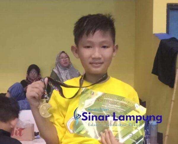 Dialiri Darah Pendekar, Chelsi Raih Juara I Dalam Kejuaraan Pencak Silat Lampung Berjaya Open III 