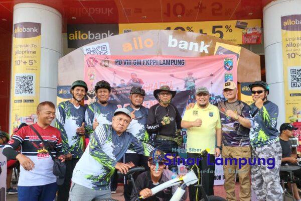 Dang Ike Edwin Lepas Gowes Bareng Membangun Negeri PD VIII GM FKPPI Lampung