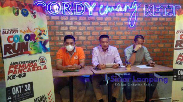 MPW Pemuda Pancasila Lampung Akan Gelar Color Run 5K