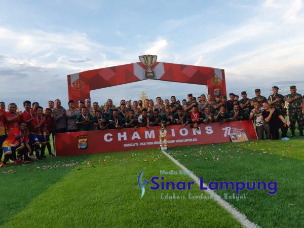 Turnamen Minisoccer Sinergitas Cup 2022, Lampung Timur Vs Bandar Lampung 3:1
