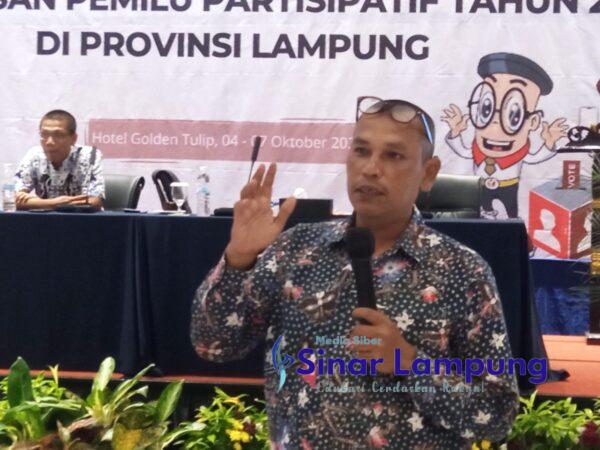 Dewan Pakar JMSI Lampung, Media Massa dan Medsos Panggung Utama Pemilu