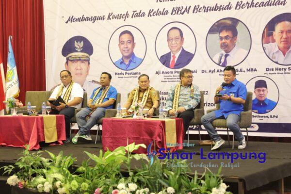 Pemprov Lampung Terus Berkoordinasi Dengan Pemerintah Pusat Kawal Pendistribusian BBM Bersubsidi