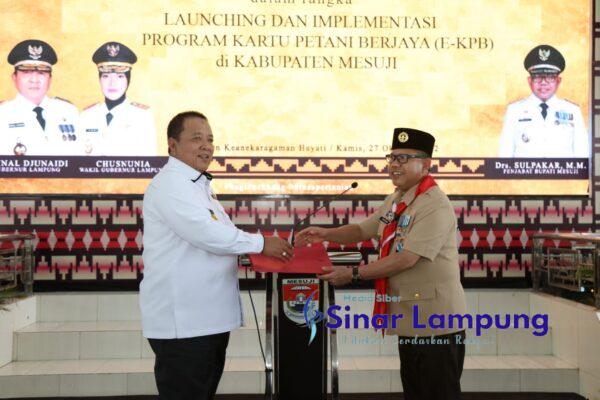 Luncurkan Program Petani Berjaya di Mesuji, Arinal Djunaidi Ajak Stakeholder Perkuat Sinergi dalam Implementasi
