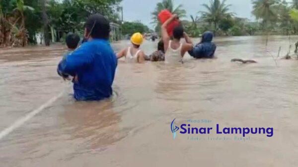 Tiga Kecamatan di Lampung Selatan Langganan Banjir
