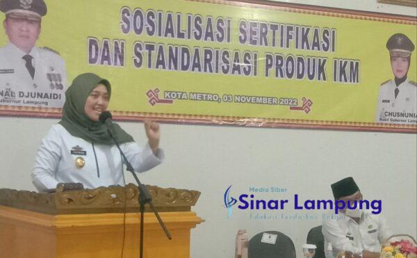 Nunik Ingatkan Keamanan produk IKM Harus Standar