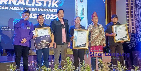 Malam Puncak Anugerah Jurnalistik Aceh 2022 Eko Pramuji Himbau JMSI Harus Memanusiakan Manusia