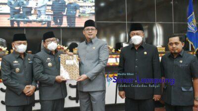 DPRD Kota Metro Gelar Paripurna Khusus dan Penandatanganan Nota Kesepakatan KUA-PPAS Anggaran 2023