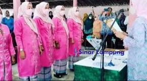 Resmi, Pengurus TP-PKK dan Bunda PAUD Desa se-Kecamatan Blambangan Pagar Dikukuhkan