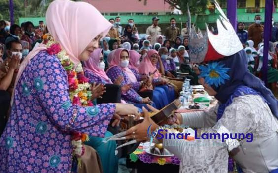 Ketua PKK Lampura Pastikan Desa Sidokayo Siap Ikut Lomba Desa/Kelurahan 2022 Wakili Abung Tinggi