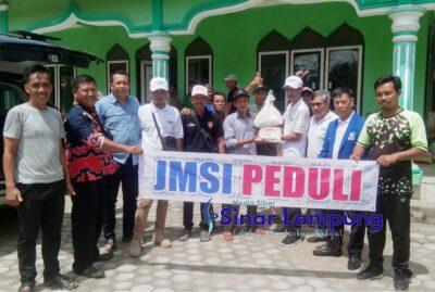 JMSI Peduli Kunjungi Korban Banjir di Lampung Selatan