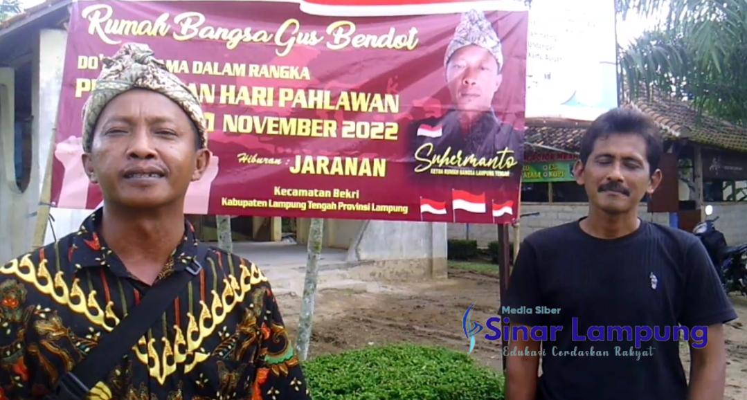 Rumah Bangsa Gus Bendot Agendakan Peringati Hari Pahlawan