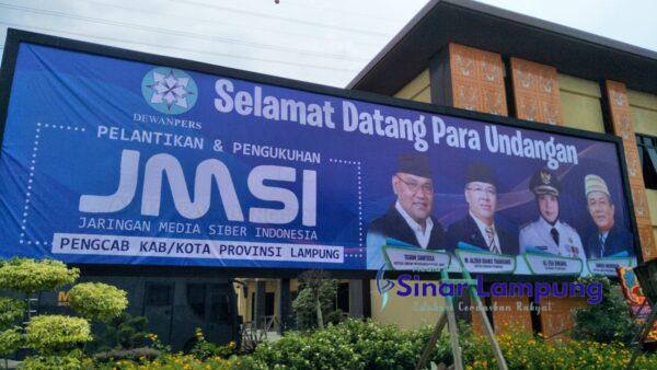 Pelantikan Pengcab JMSI Lampung Fix Digelar Besok