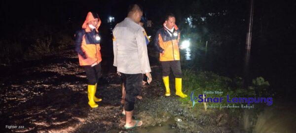 BPBD Mesuji Langsung Turun ke Beberapa Lokasi Banjir