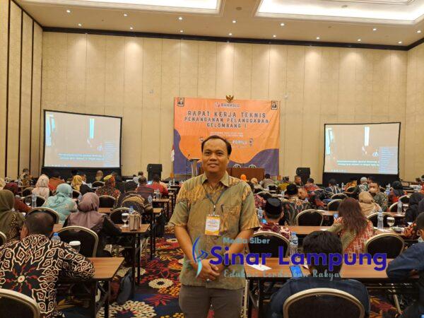 Bawaslu Pesisir Barat Hadiri Rakernis Penanganan Pelanggaran Gelombang I