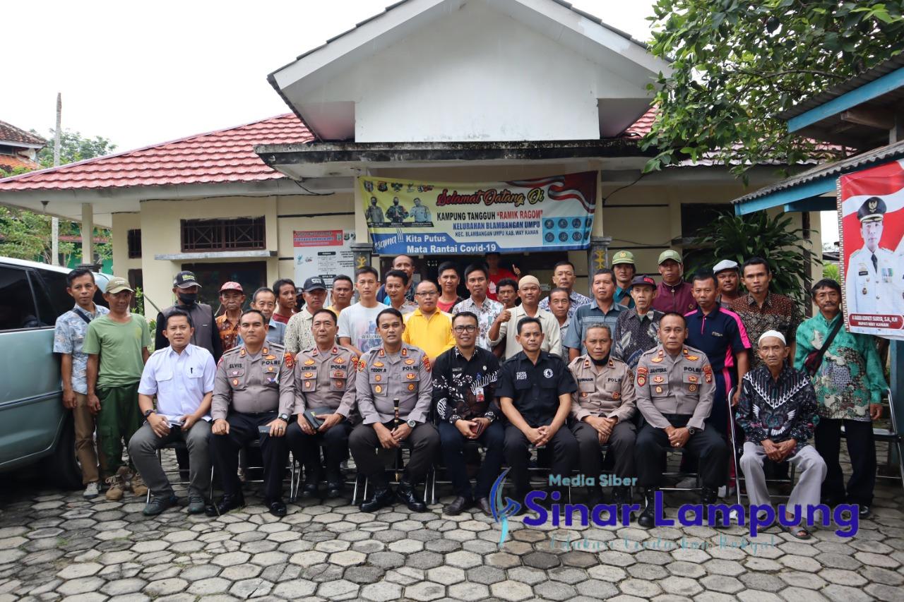 Kapolres Way Kanan Gelar Jumāat Curhat