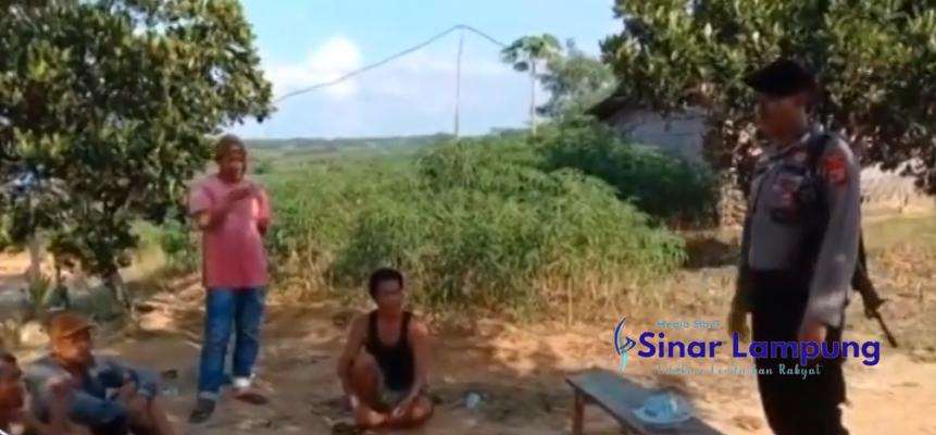 Pasal Daun Singkong Jiman Dibacok Tetangganya di Register 45 Mesuji