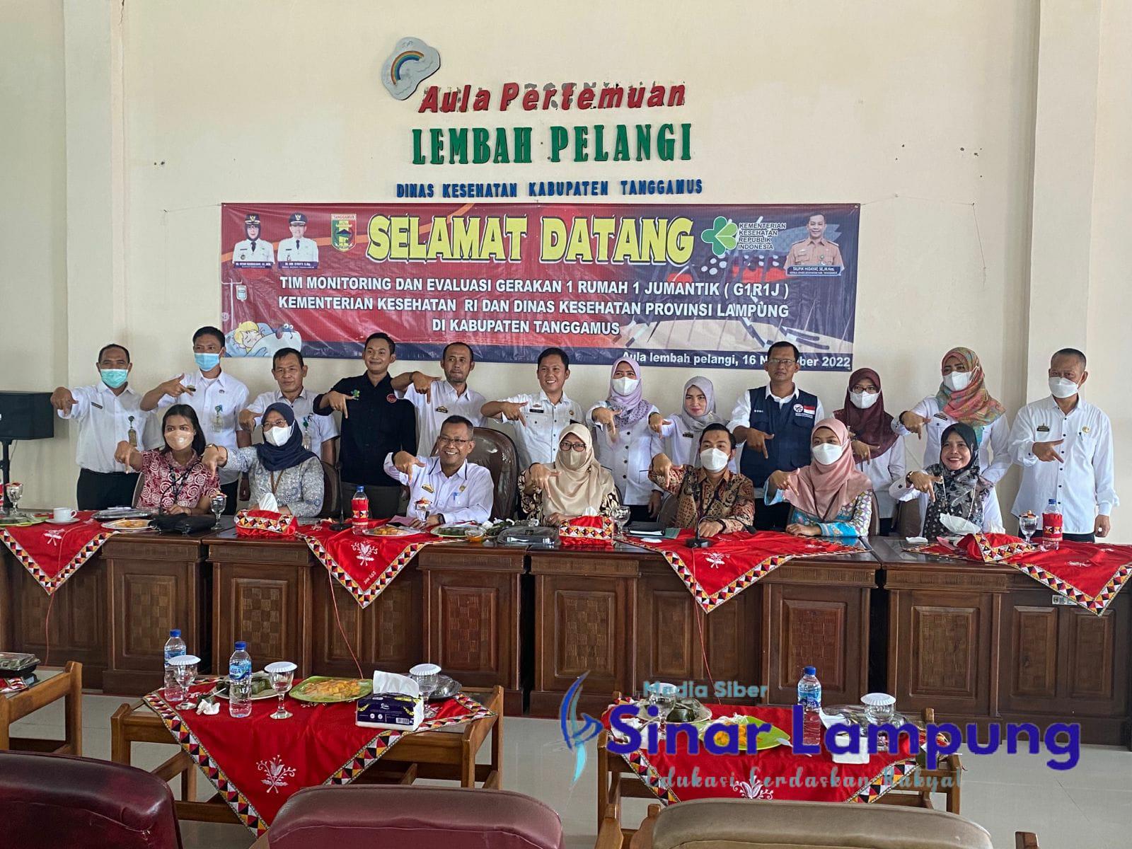 Kemenkes RI Monev Jumantik di Tanggamus