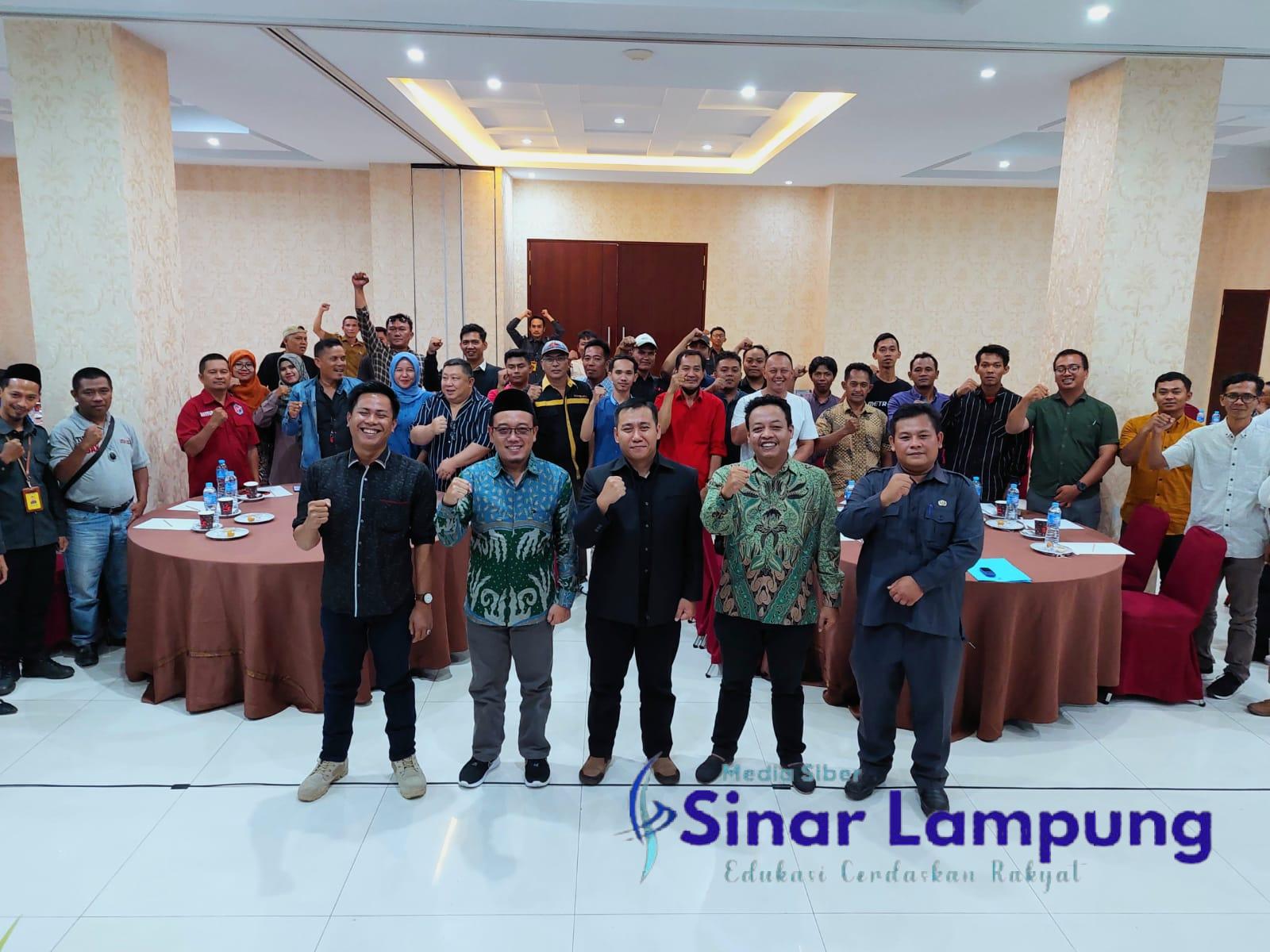 Bawaslu Pringsewu Mengajak Insan Media Mengawasi dan Mensukseskan Pemilu