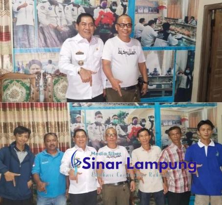 Kembali DPC AJOI Tanggamus di Datangkan Tamu Kehormatan