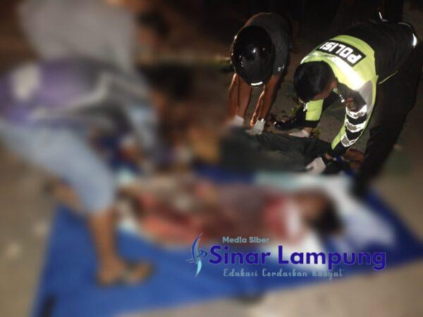 Pasang Suami Istri di Mesuji Jadi Korban Tabrak Lari