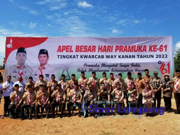 Ali Rahman Pimpin Apel Besar Hari Pramuka ke-61Ā