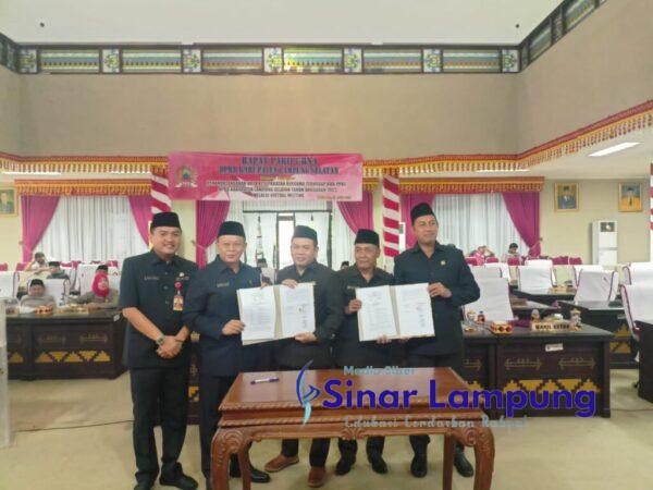 DPRD Lampung Selatan Sepakati KUPA PPAS APBD Perubahan 2022