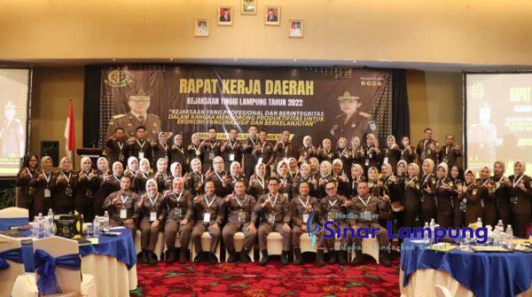 Nanang Sigit Buka Rakerda Kejati Lampung 2022