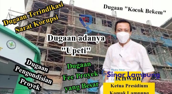 Proyek Puluhan Milyar di RSUDAM Sarat Korupsi dan Upeti?