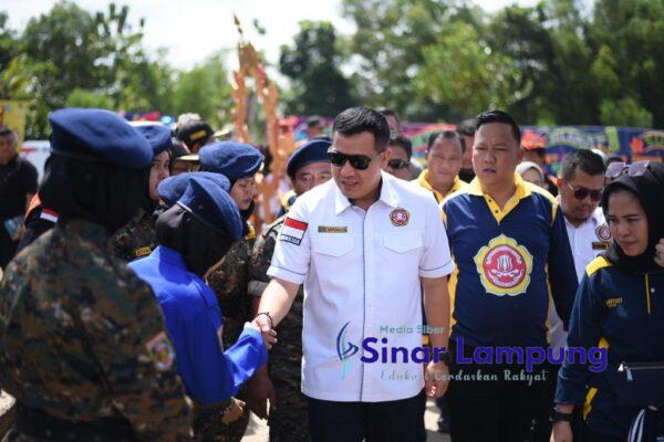 Kukuhkan Karang Taruna Lampung Tengah Dendi Ramadhona Minta Pengurus Sinergi Membangun Daerah
