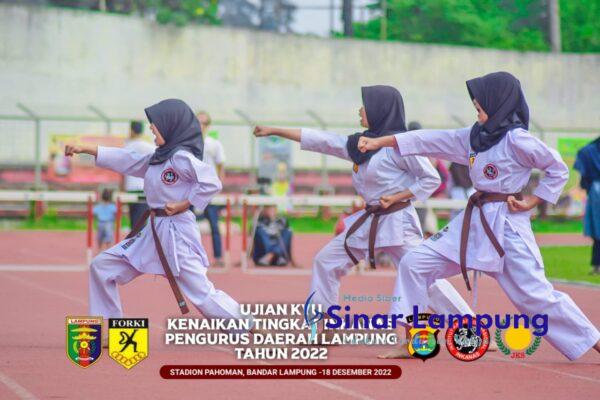 Inkanas Lampung Ujian Kyu 621 Karateka